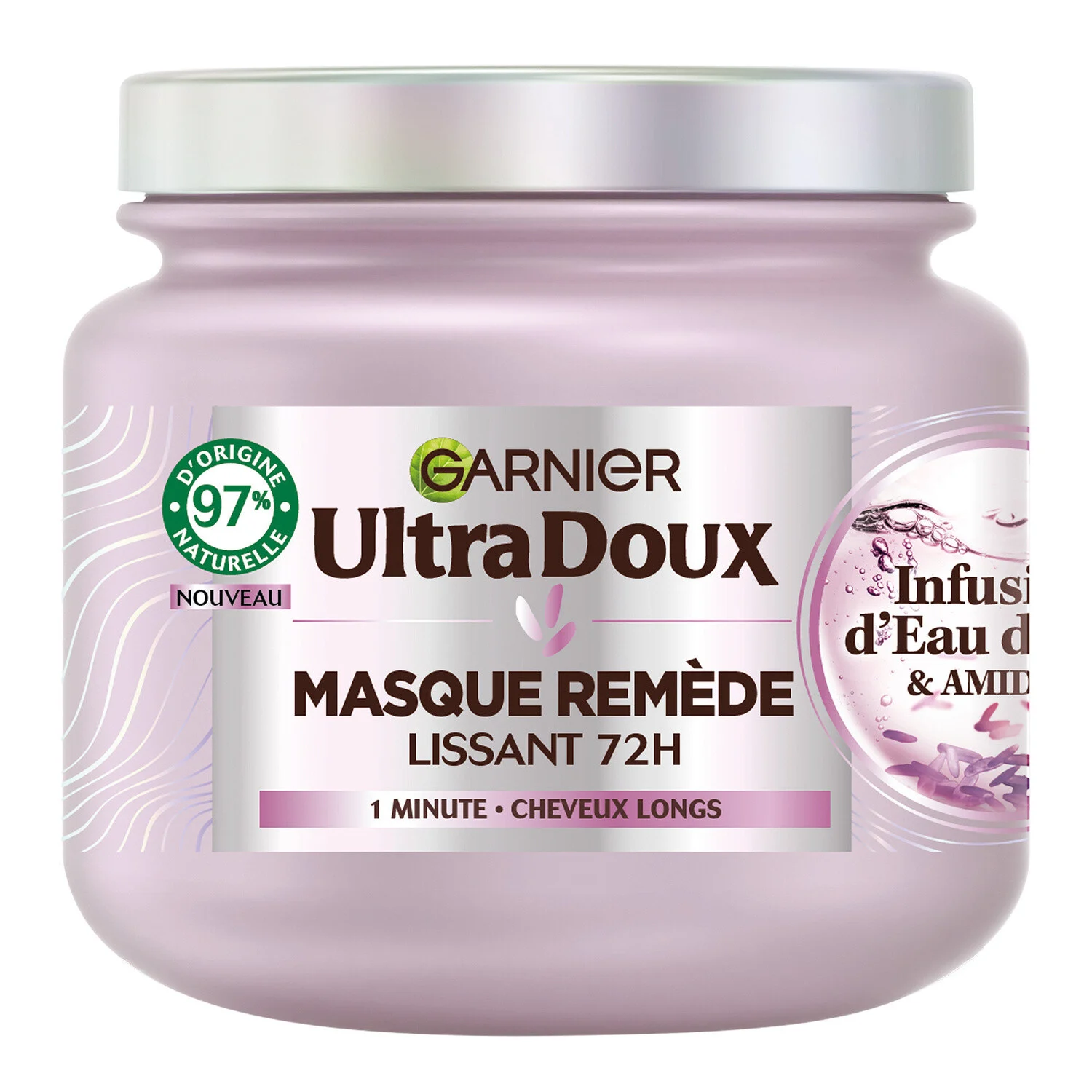 Masque Cheveux RemÃ¨de Lissant 72H 340ml - ULTRA DOUX