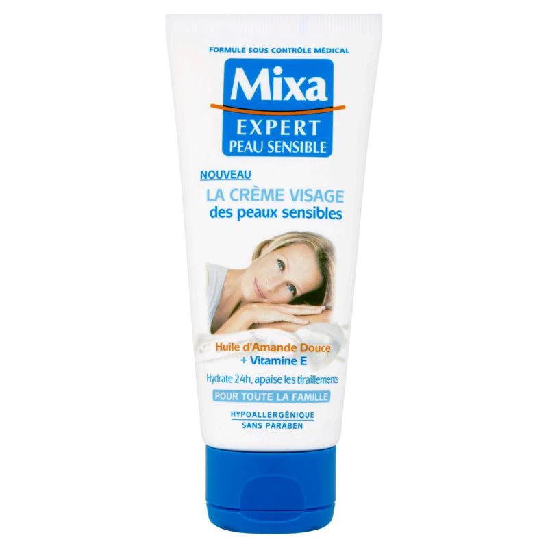 Gesichtscreme für empfindliche Haut 100 ml - MIXA EXPERT