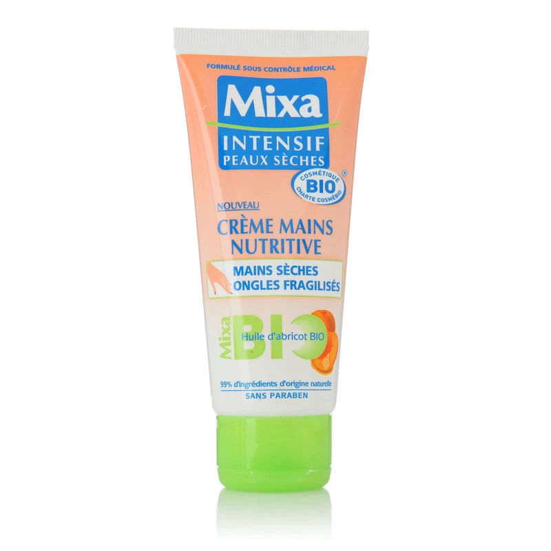 Crème mains nutritiva intensa Bio 100ml - MIXA