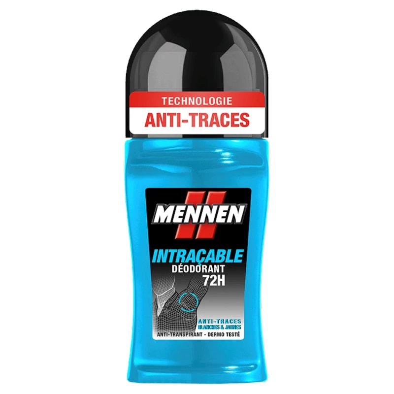 Desodorante MEN roll-on Intraçable 72h 50ml - MENNEN