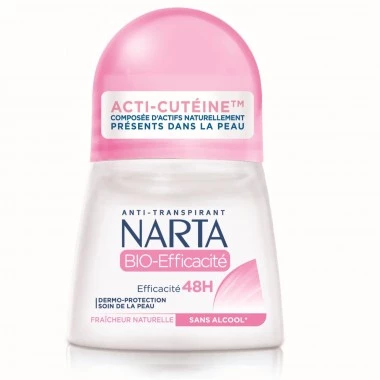 Antiperspirant Roll-on Freshness 48h BioEfficacy 50ml 6 NARTA