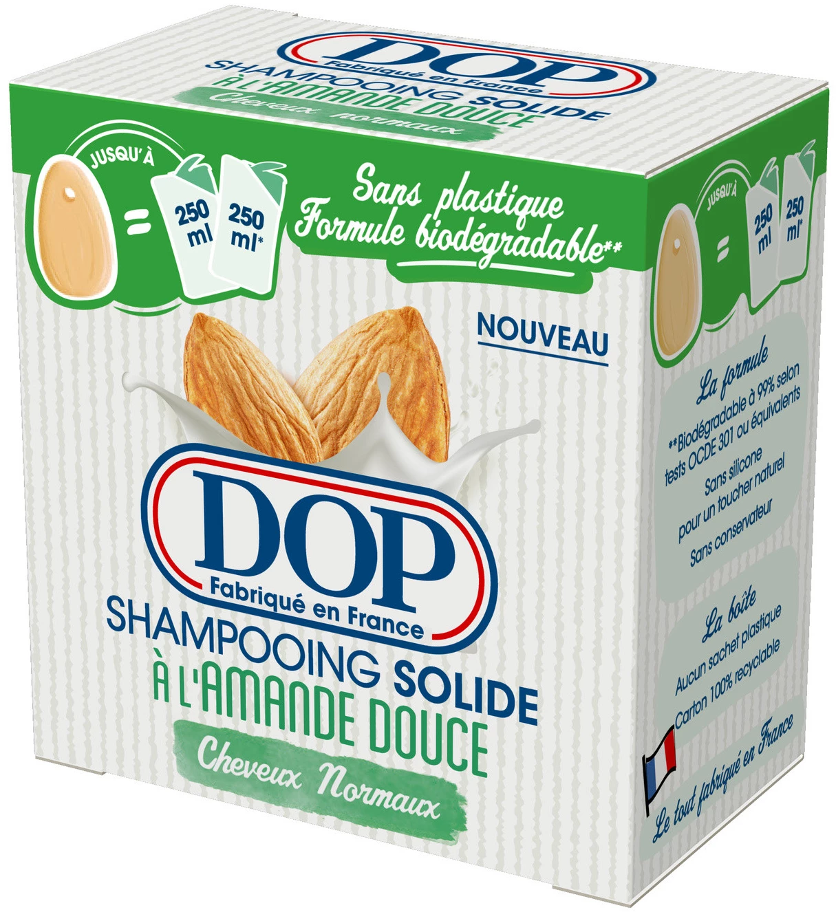Shampooing Solide Amande 65g - DOP