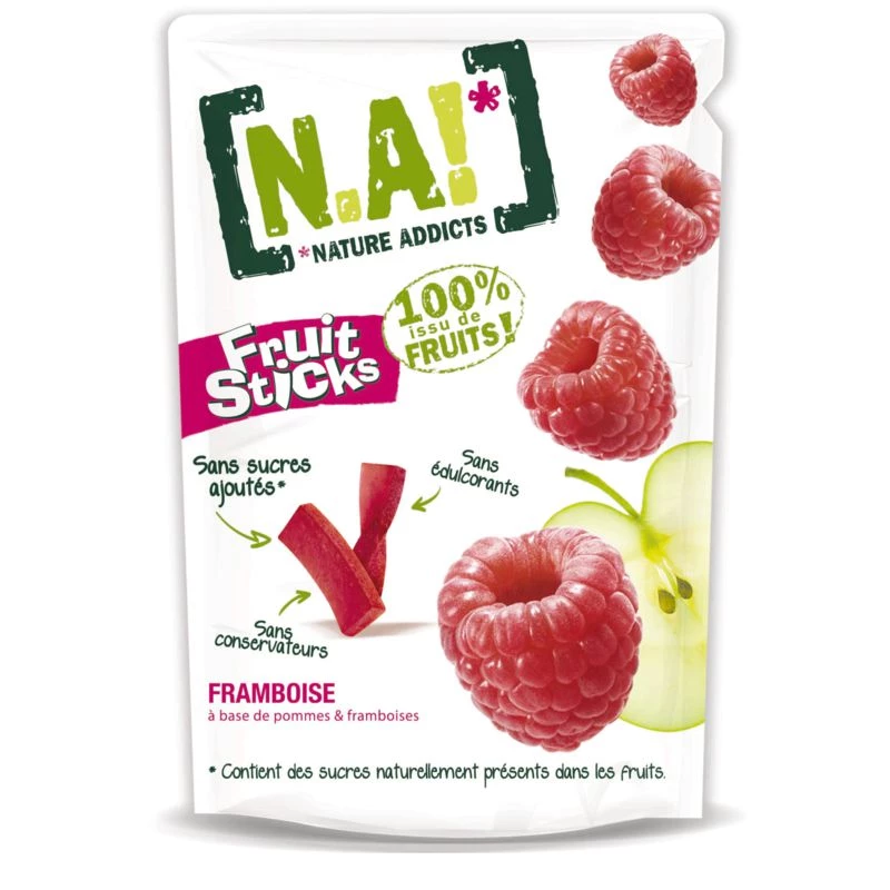 Raspberry Fruit Sticks 40g - N.A!