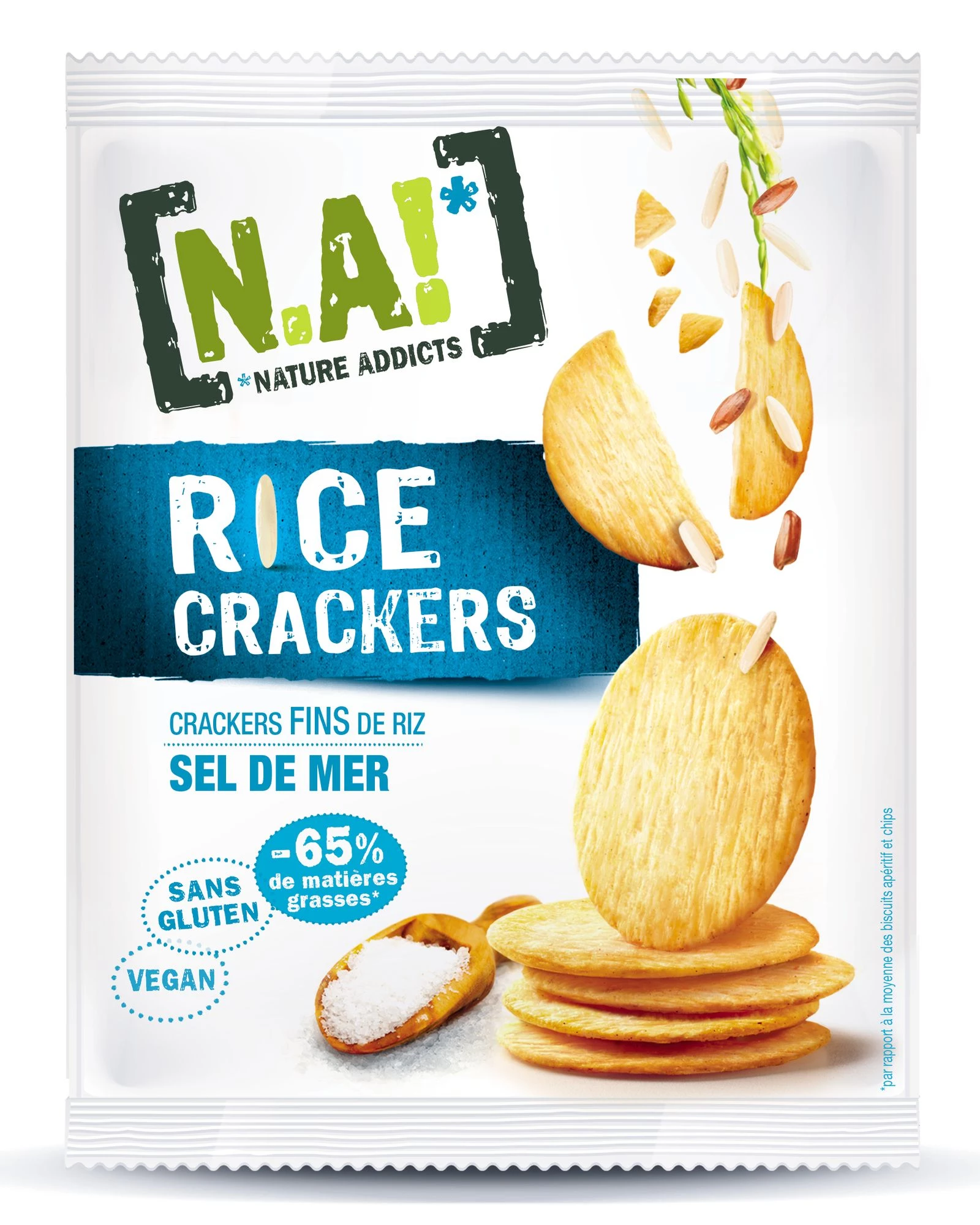 Rice Crackers Sachet 35g N.a.! Parfum Sel De Mer