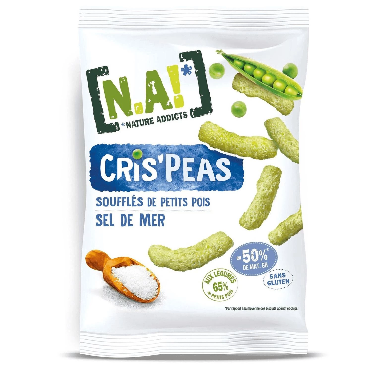 Cris'peas 50 g Sea Salt - NA