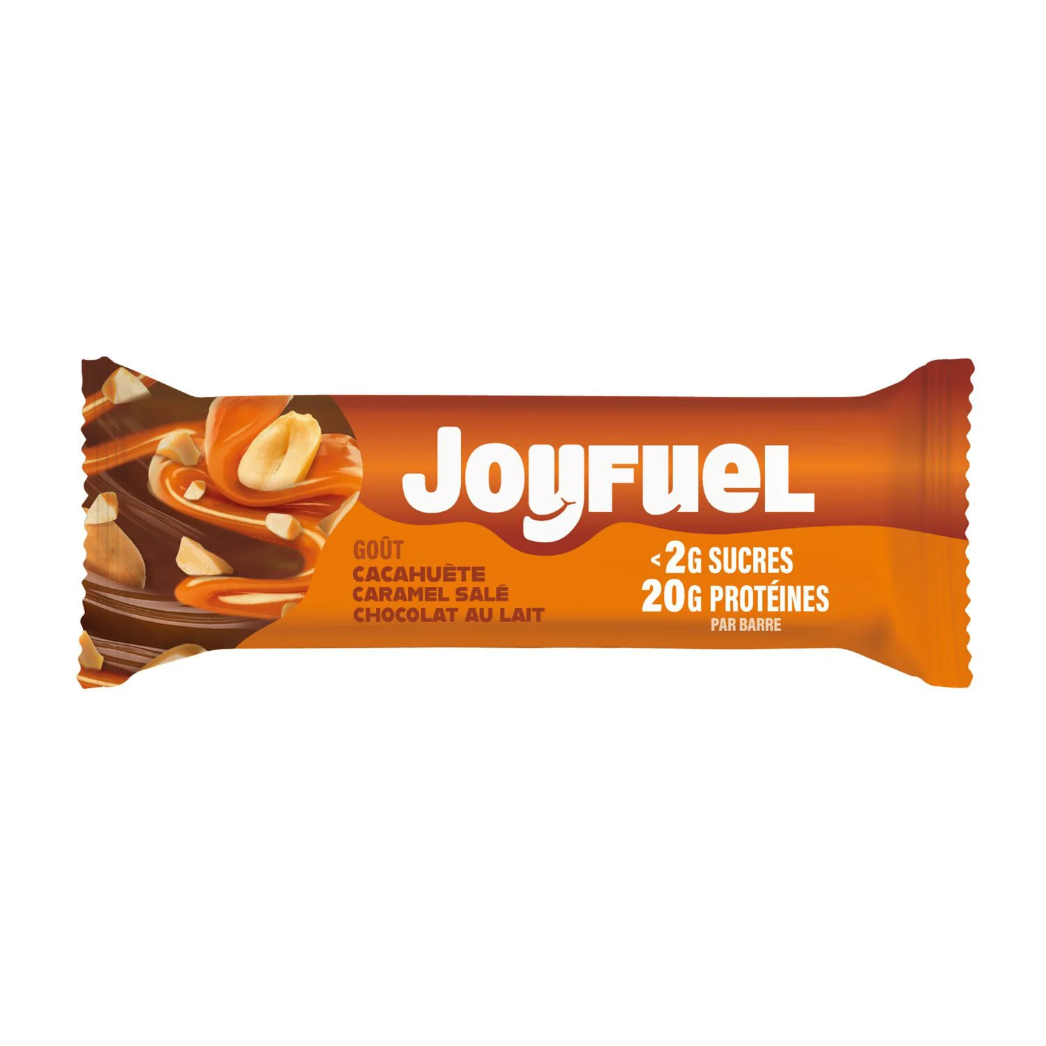 Sôcôla sữa Đậu phộng Caramel Bơ mặn Thanh Protein cao - 55g - JOYFUEL