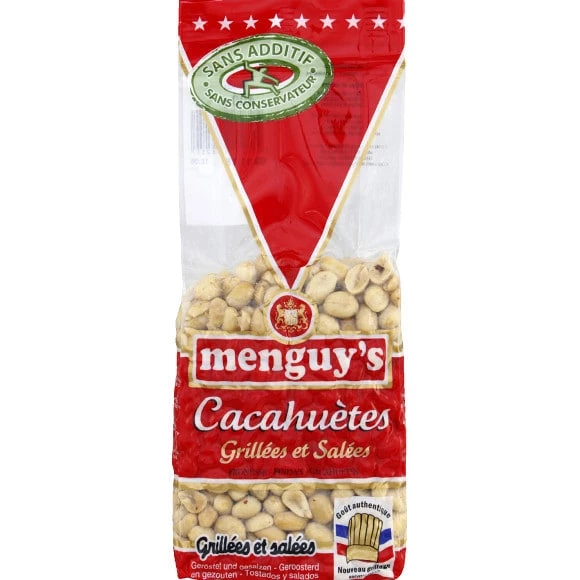 Roasted and Salted Peanuts, 400g - MENGUY'S