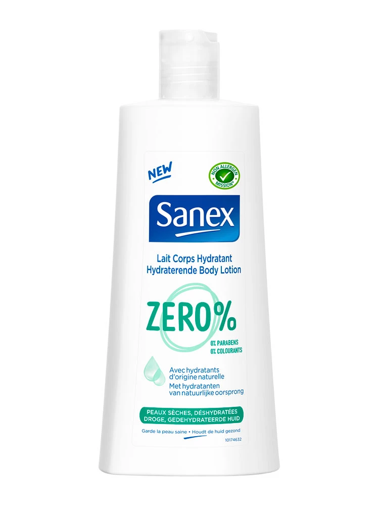 Zero% moisturizing body milk for dry skin 250ml - SANEX