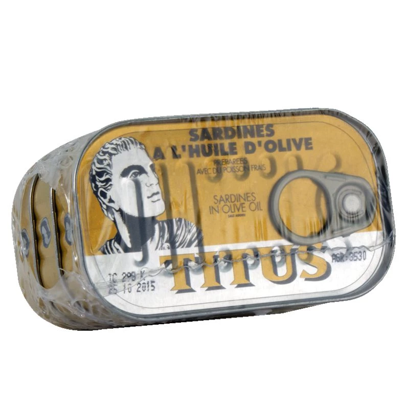 Sardines à l'Huile d'Olive 3x125g - TITUS