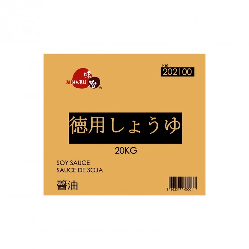 Soy Sauce With Tap 20kg - Miharu