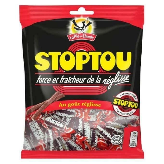 Stoptou Licorice Candies; 450g - LA PIE QUI CHANTE