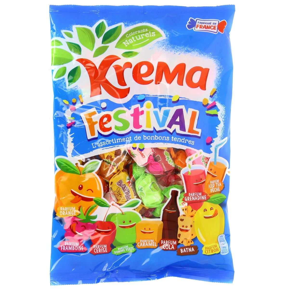 Lễ hội kẹo các loại hương vị; 360g - KREMA