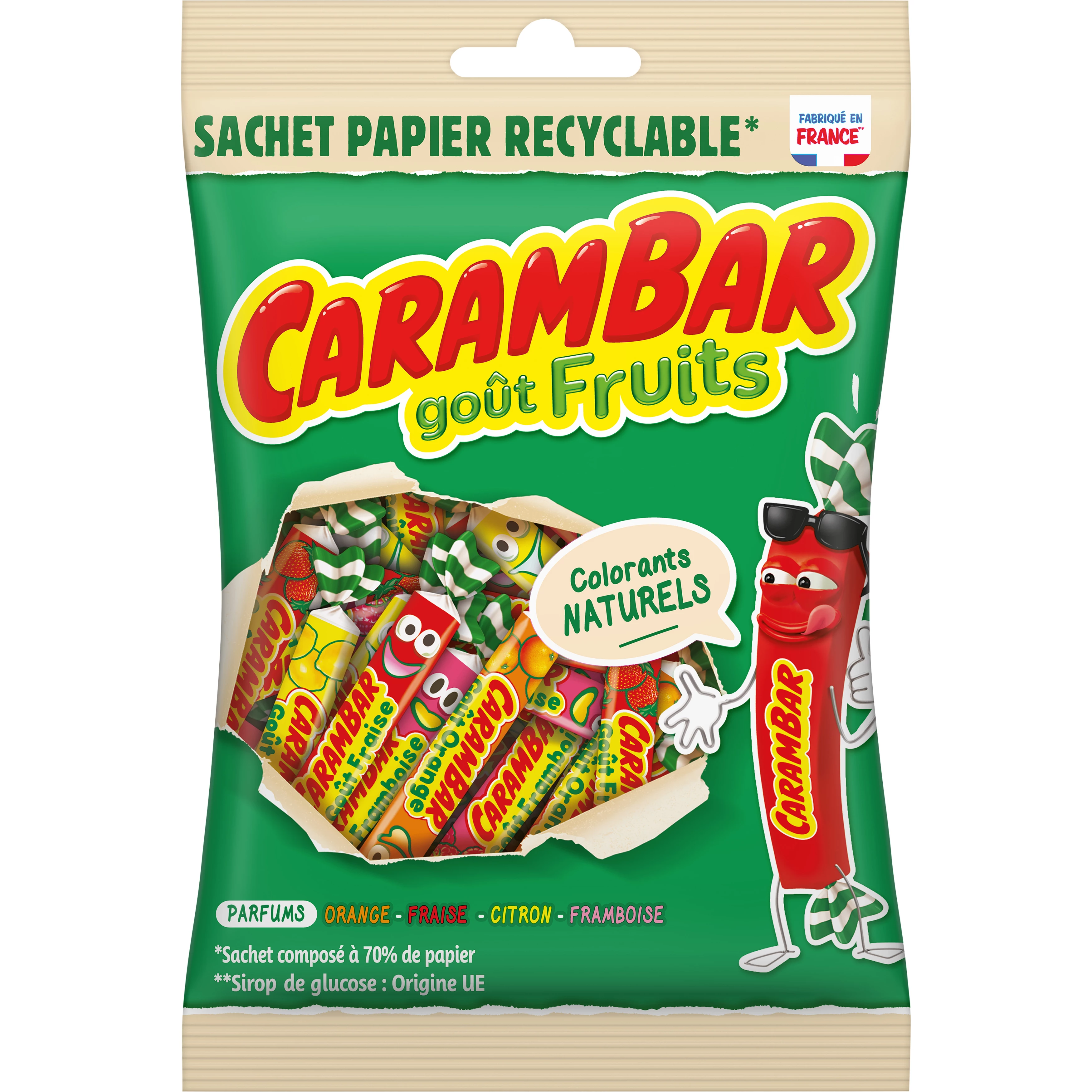 Gói trái cây carambar Recyc 180