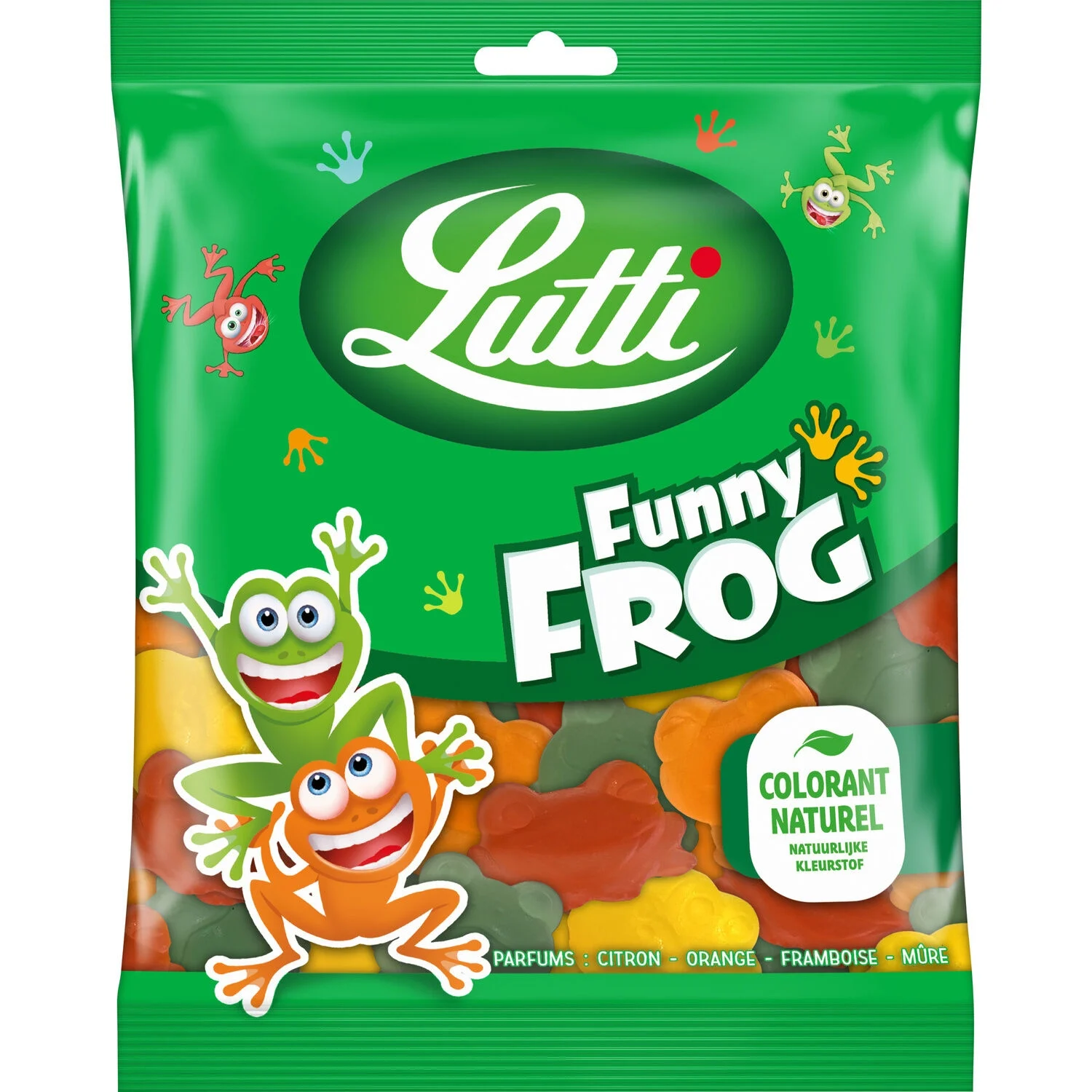 Bonbon Funny Frog 175g - Lutti