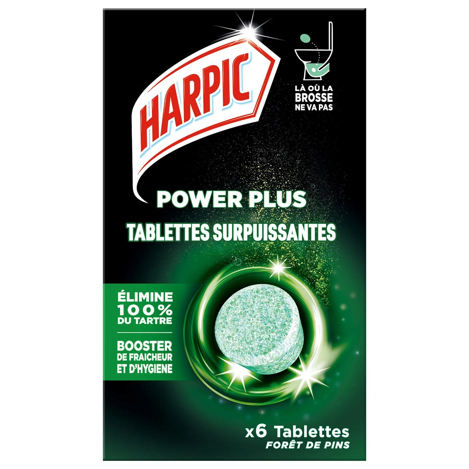 Harpic Tablettes Powerplus X6