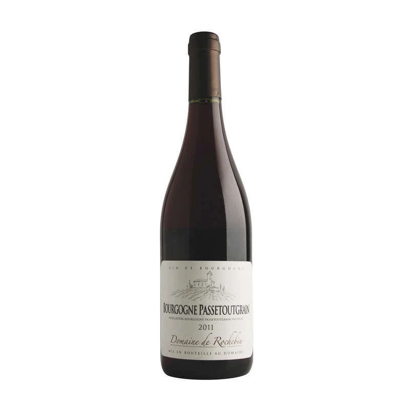 Vin Rouge de Bourgogne Passetoutgrain, 13°, 75cl - DOMAINE DE ROCHEBIN