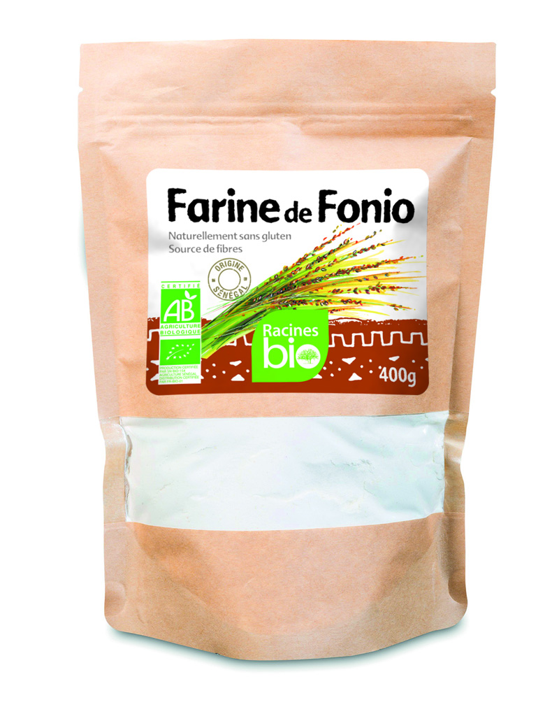 Farine De Fonio 20 X 400 G - RACINES Bio