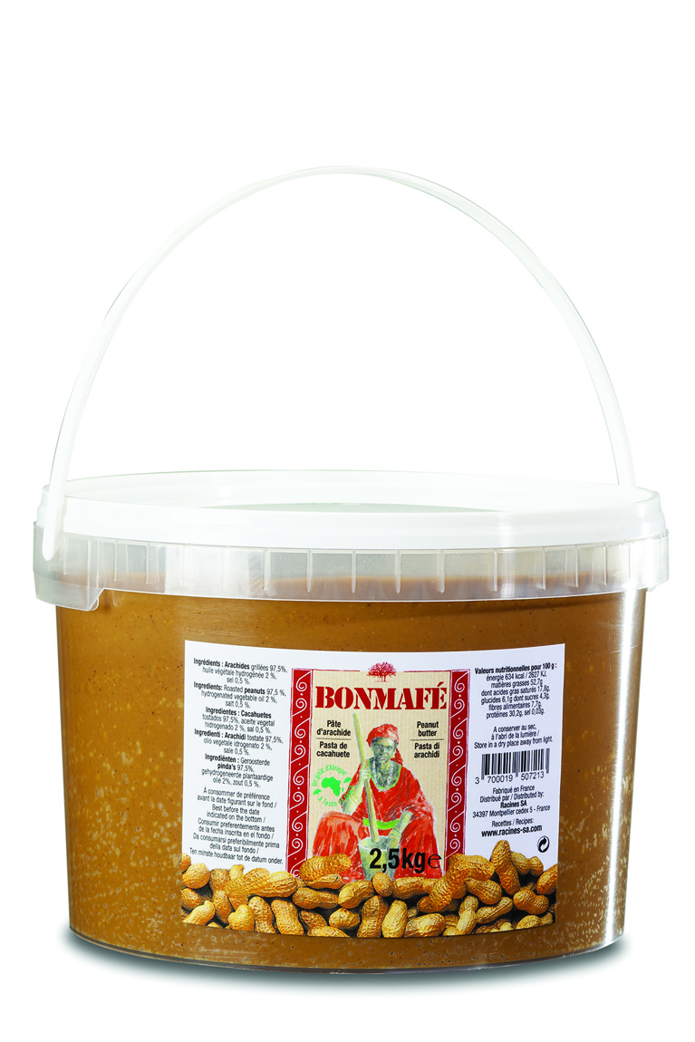 Арахисовая паста (1 х 2,5 кг), ведро - BONMAFE