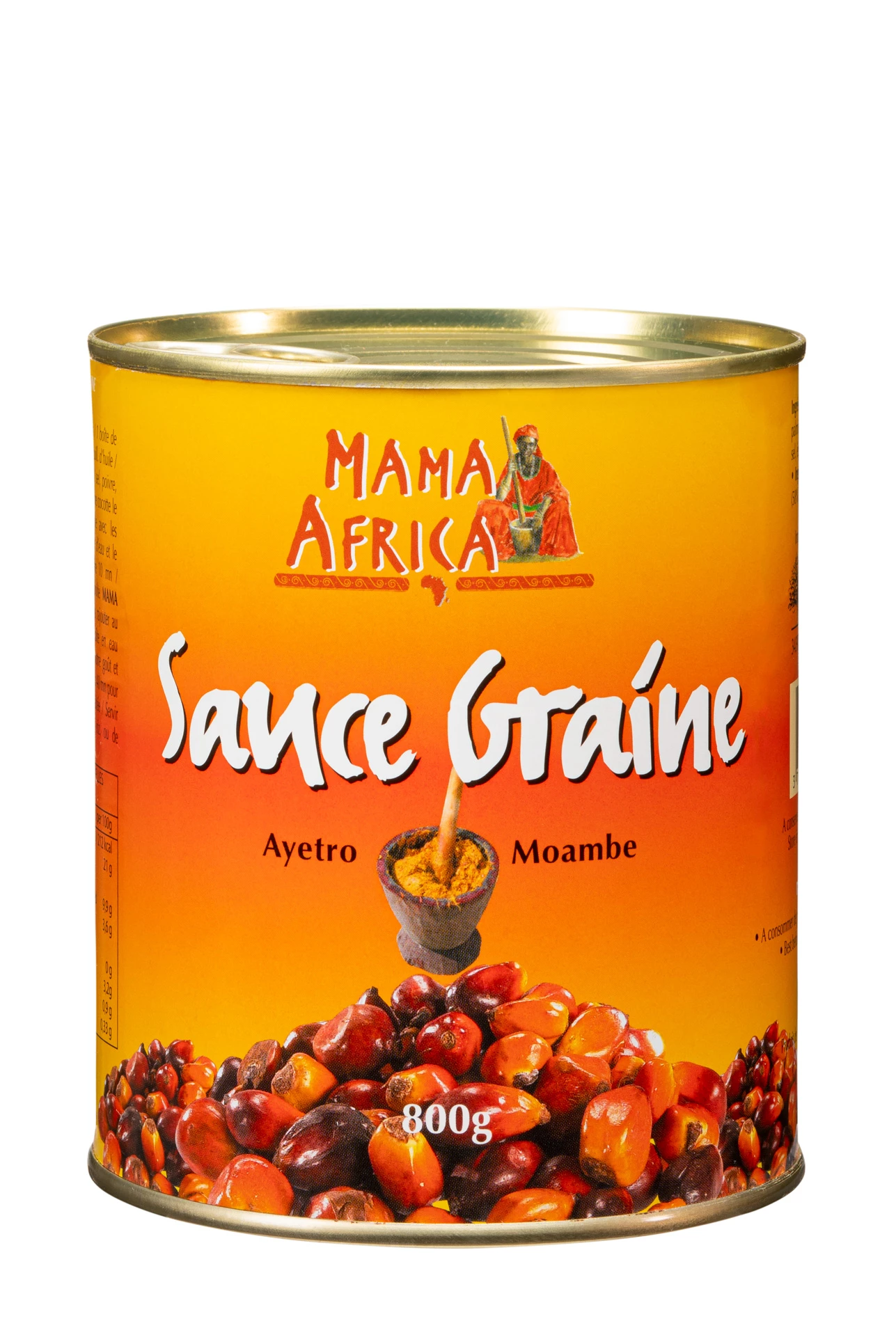 Palm Seed Sauce (12 X 800 G) - Mama
