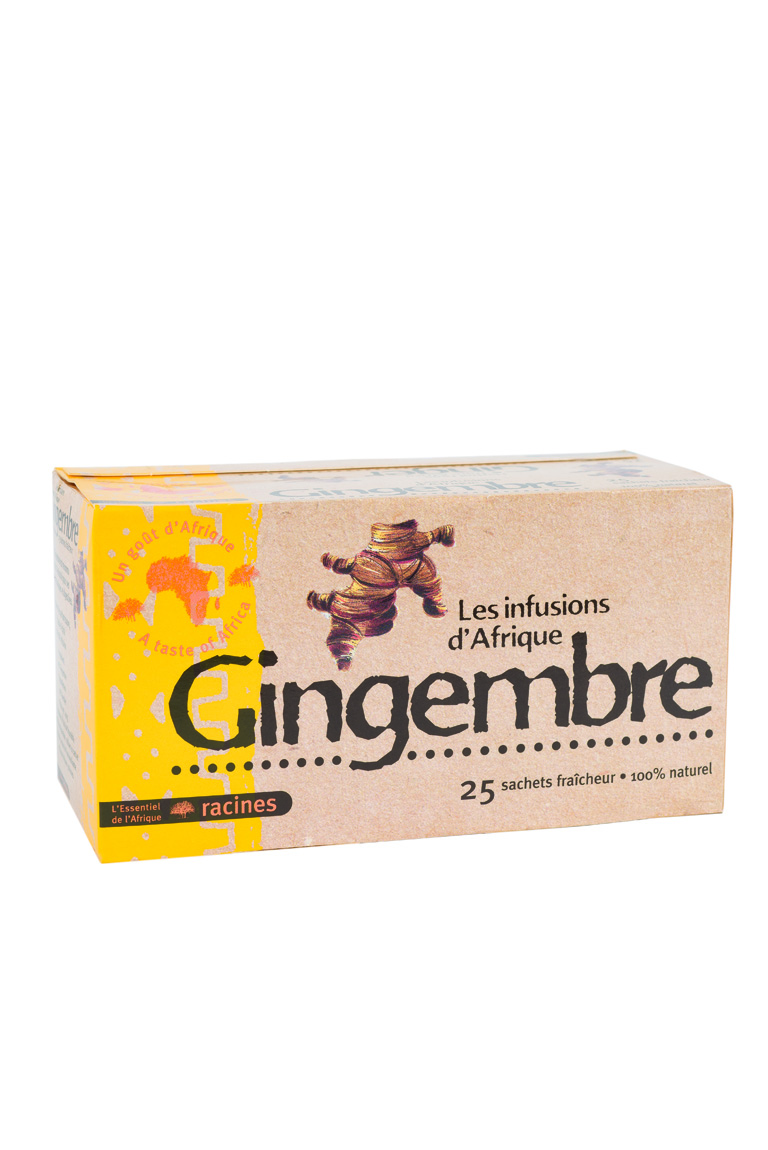 African Ginger Infusion (10 X 25 Sachets) - Racines
