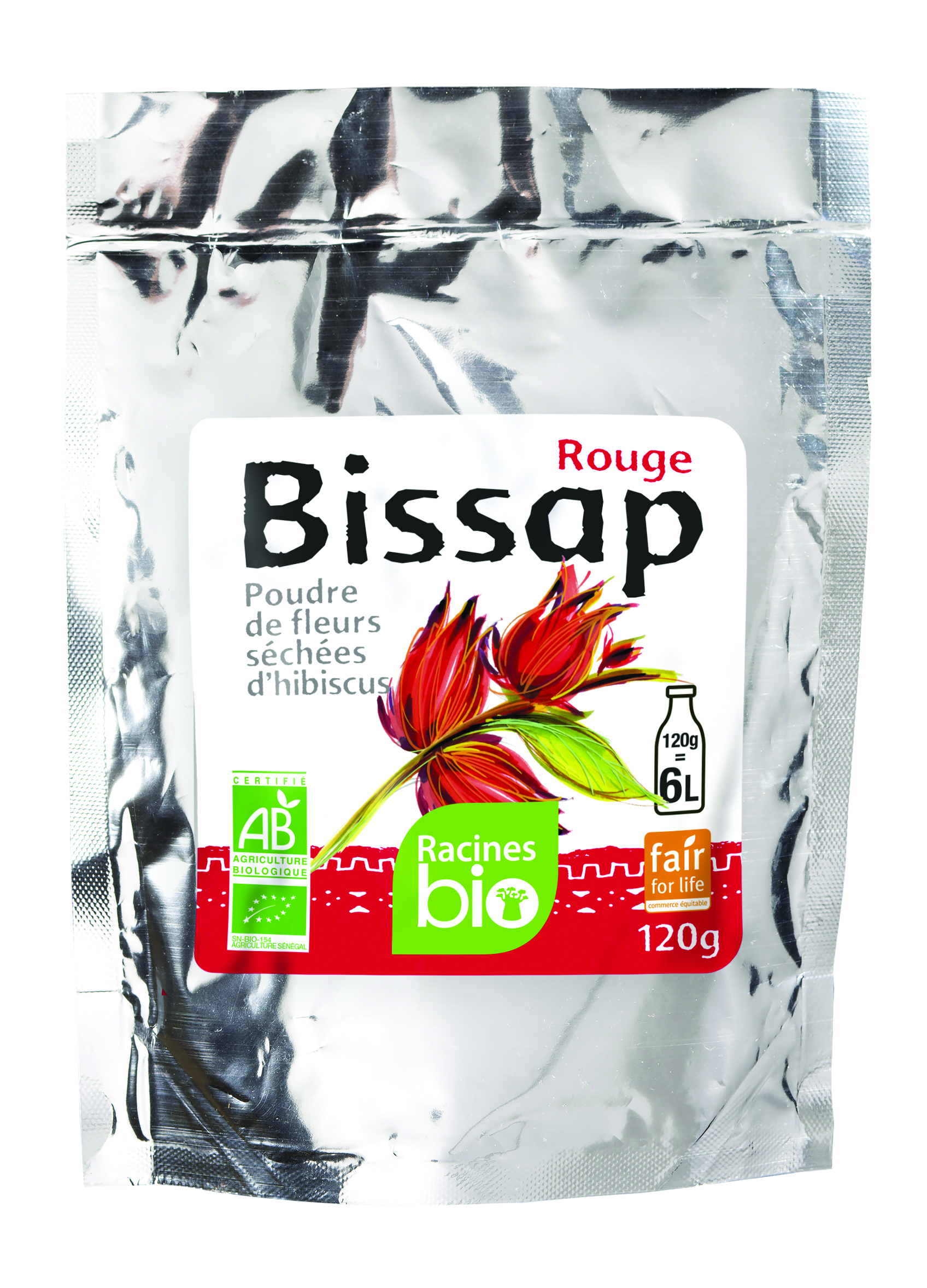 Hibiscus rouge BIO 100g Racines – STAFF SAS