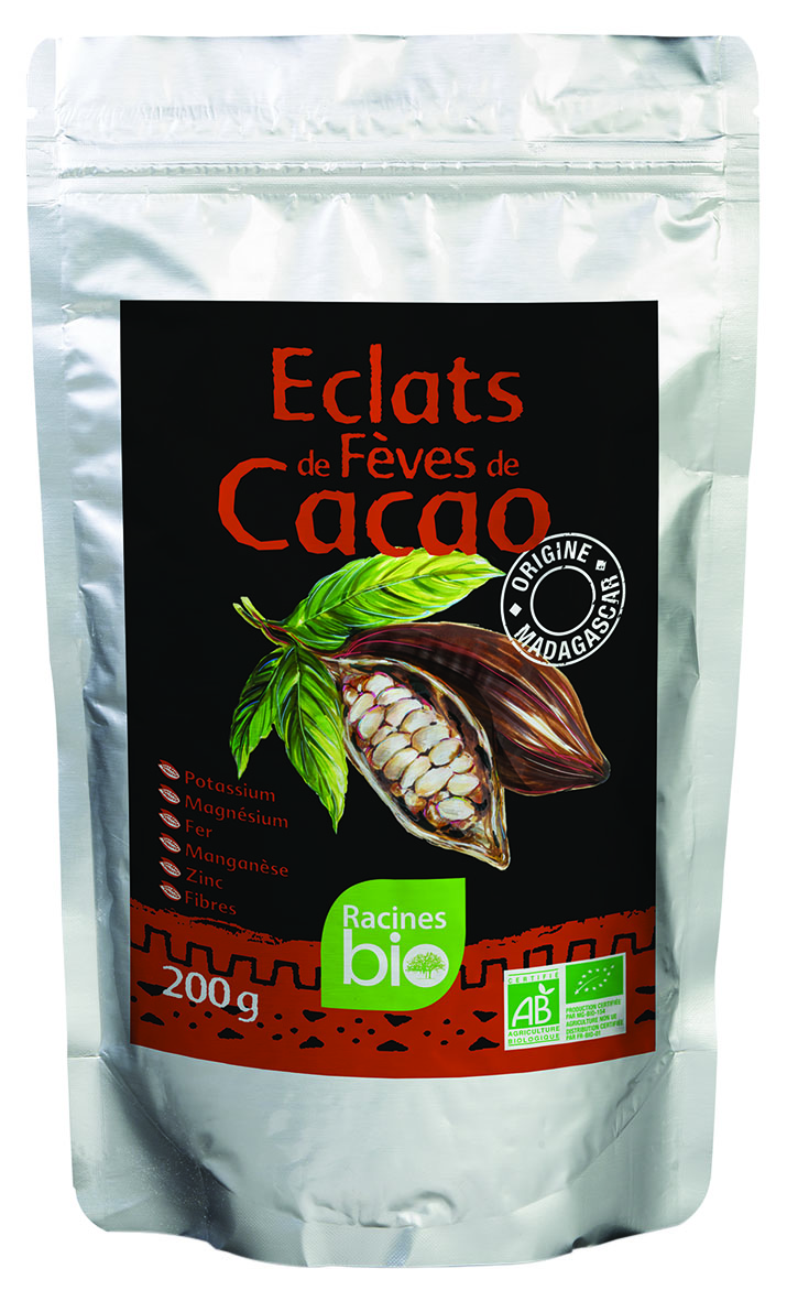 Cocoa Bean Chips (20 X 200 G) - Racines Bio