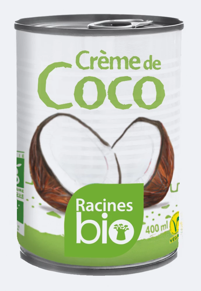 椰子奶油（24 X 400 毫升） - Racines Bio