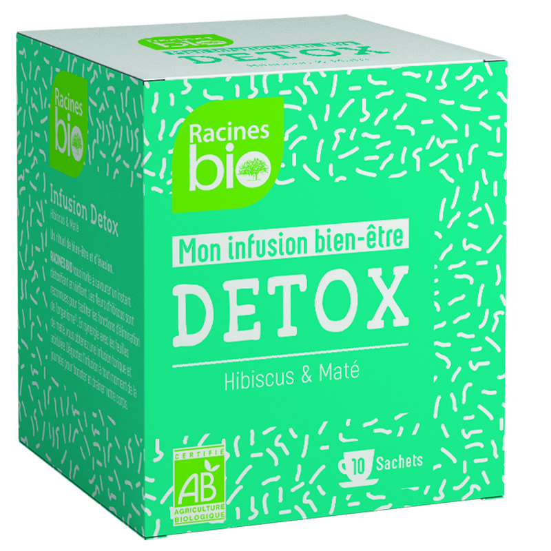 Bien Etre Detox 输液（20 X 10 Sach X 16 G） - Racines Bio