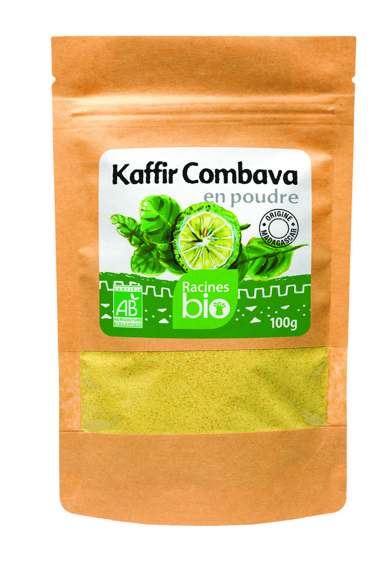 Kaffir Combava Powder (20 X 100 G) - Racines Bio