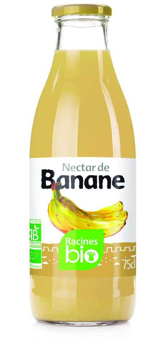 رحيق الموز (6 × 75 مل) - Racines Bio