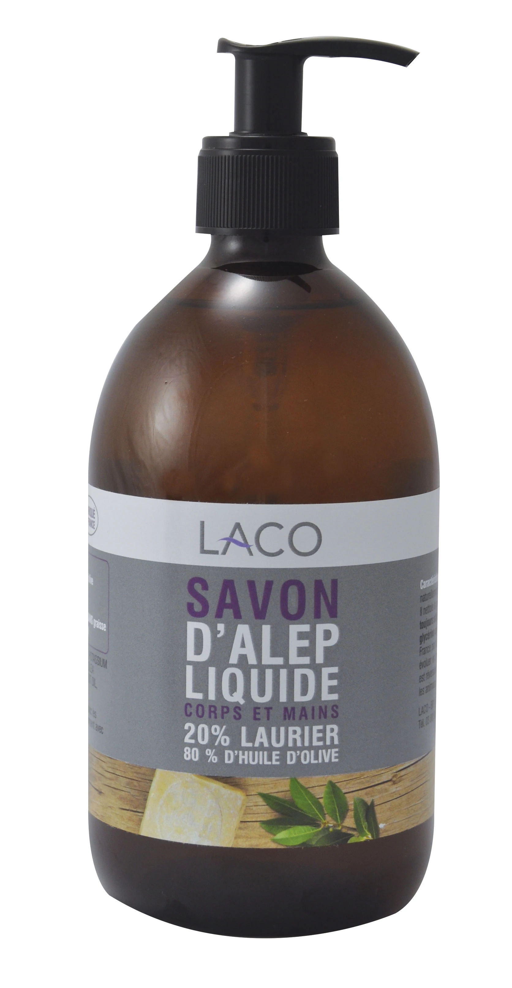 Savon d'Alep Liquide, 500ml - LACO