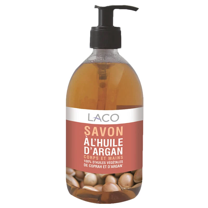 Мыло с аргановым маслом, 500мл - LACO