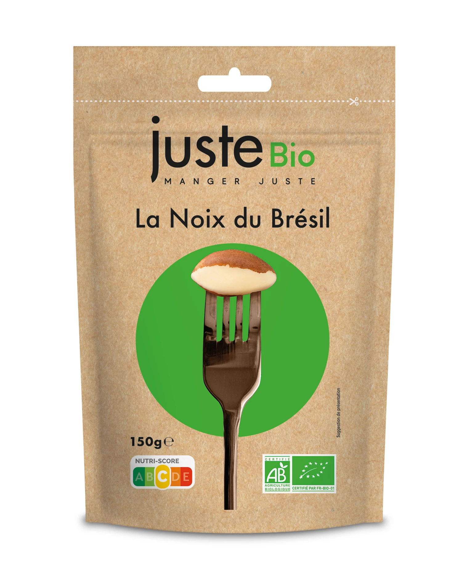 Organic Brazil Nuts 150g