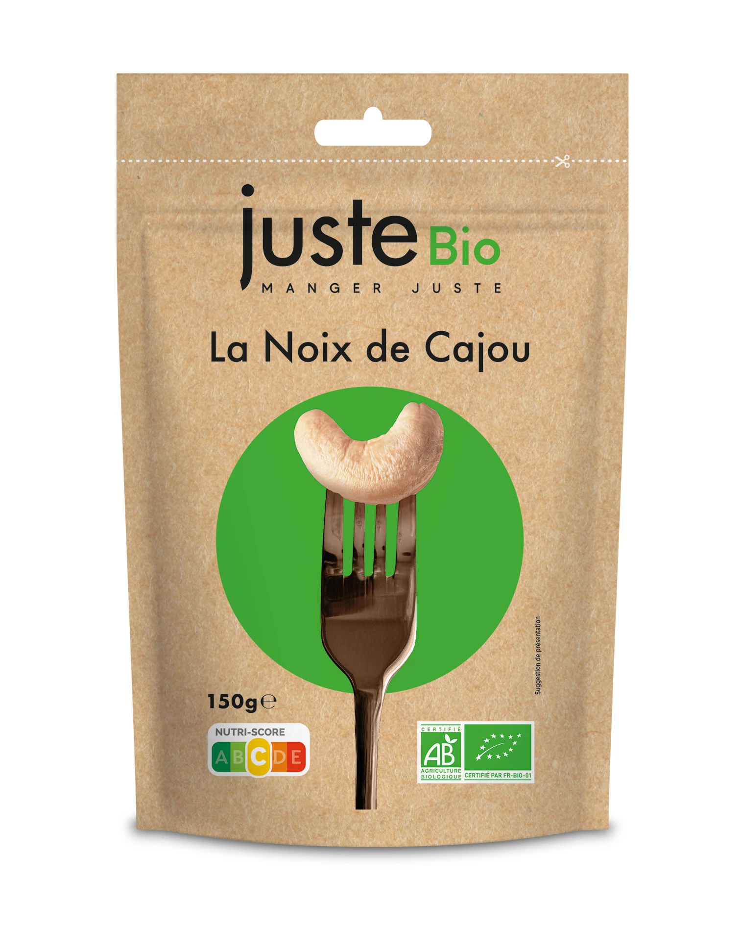 Noix De Cajou Crue Bio 150g