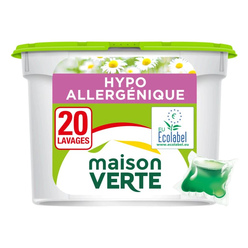 Ecological laundry detergent x20 washes - MAISON VERTE