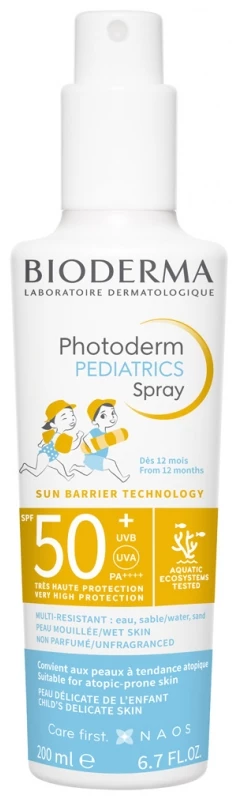 Photoderm Pediatrics Spray Spf50+ 200 Ml - Bioderma