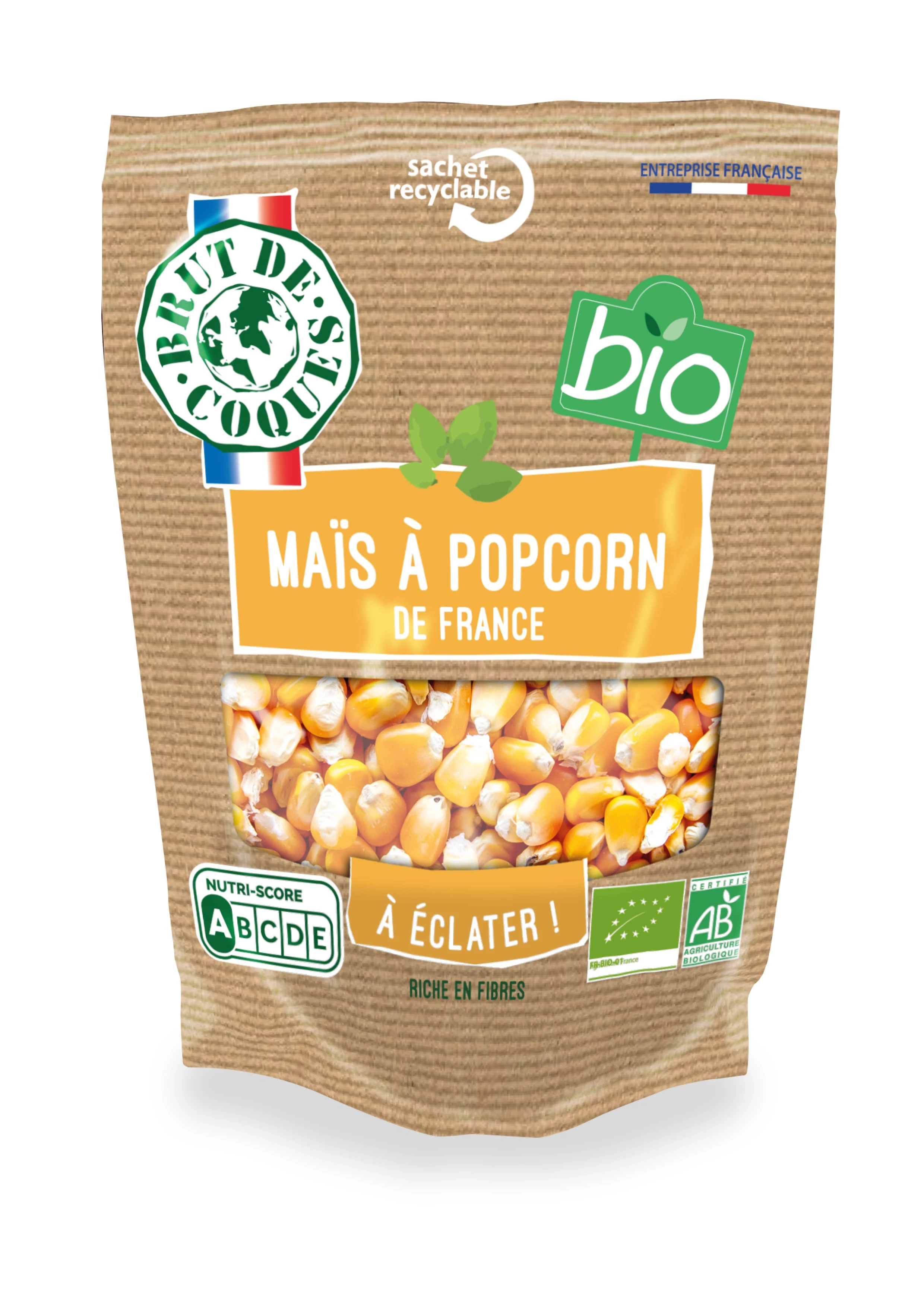 Organic Corn Grains To Pop 1