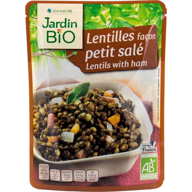 Organic Ptit Sale lentils 250g