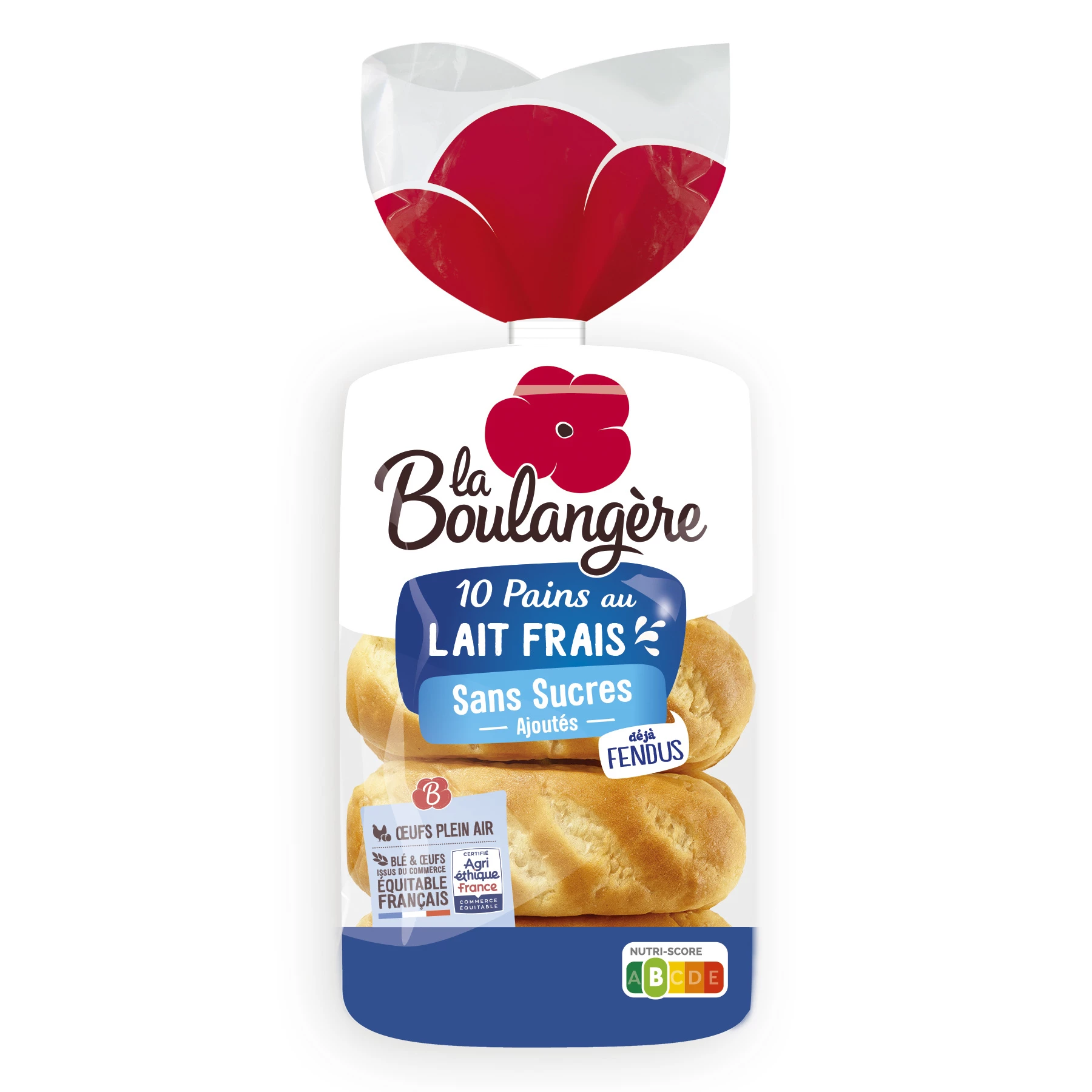 砂糖不使用のミルクパン - LA BOULANGERE