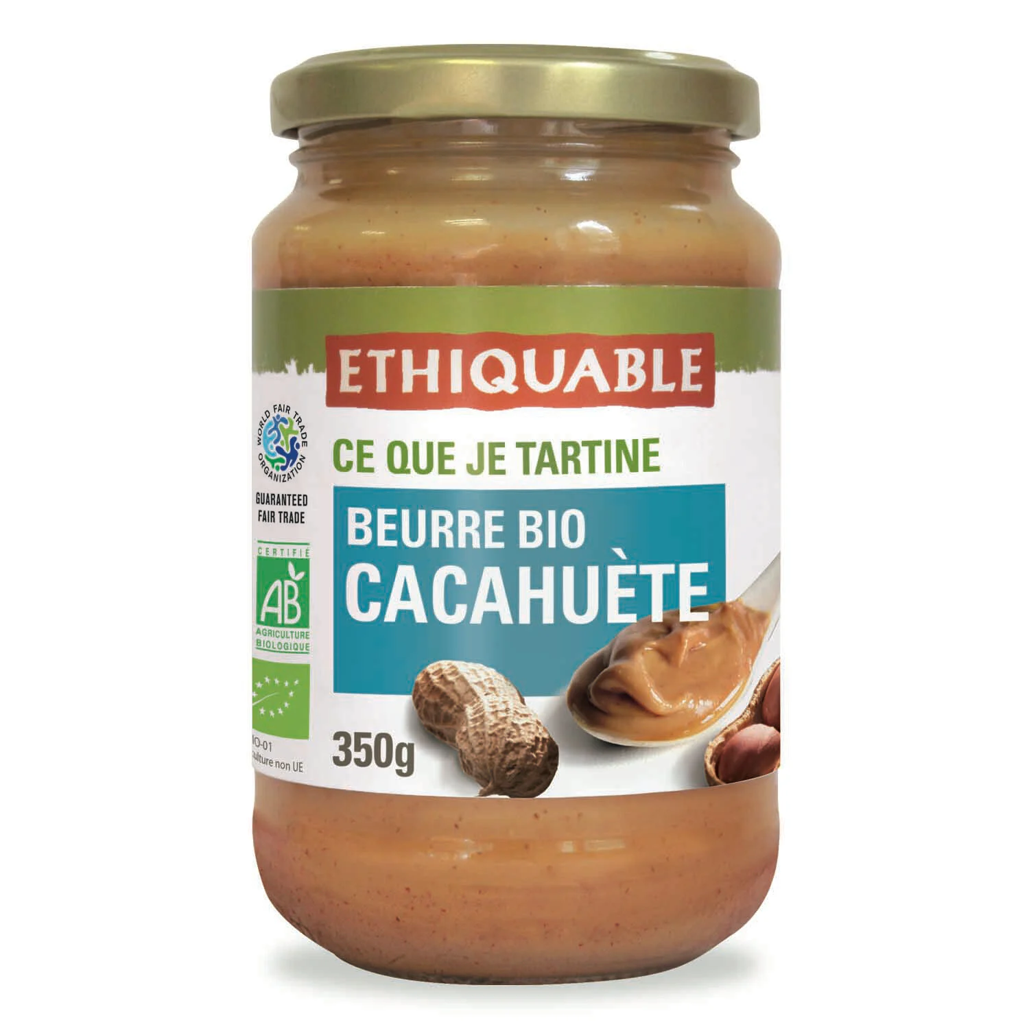 350g Organic Ethical Peanut Butter