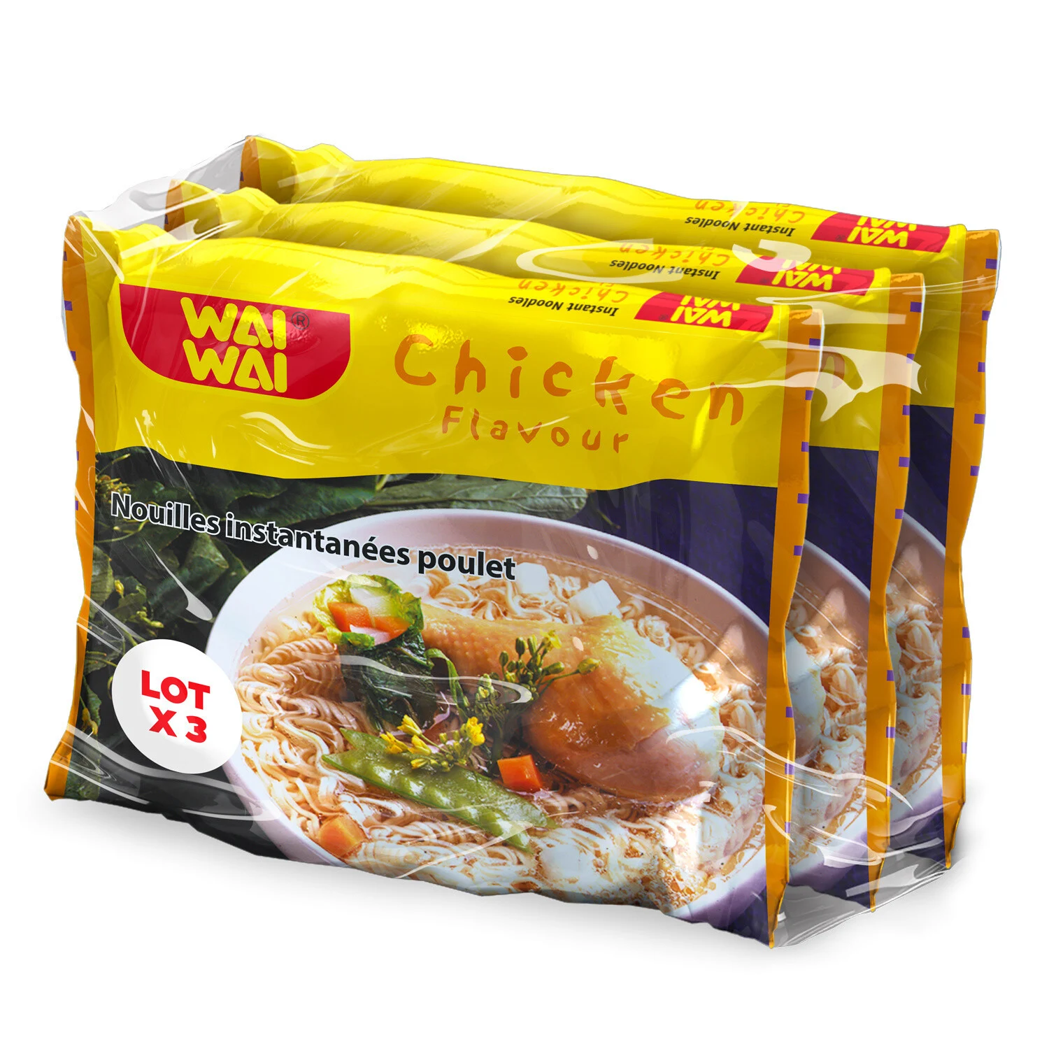 3x60g Inst Chicken Noodles
