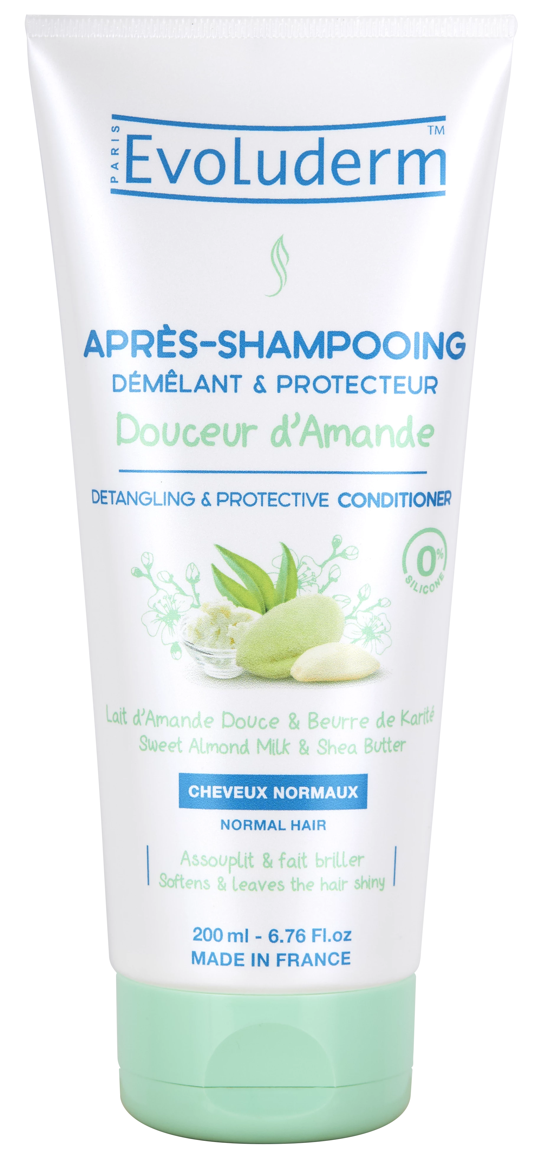 Après-shampooing Protecteur Douceur D'amande 200ml - Evoluderm