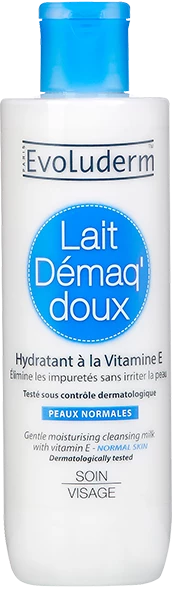 Lait Démaq' Doux Hydratant 250ml - Evoluderm