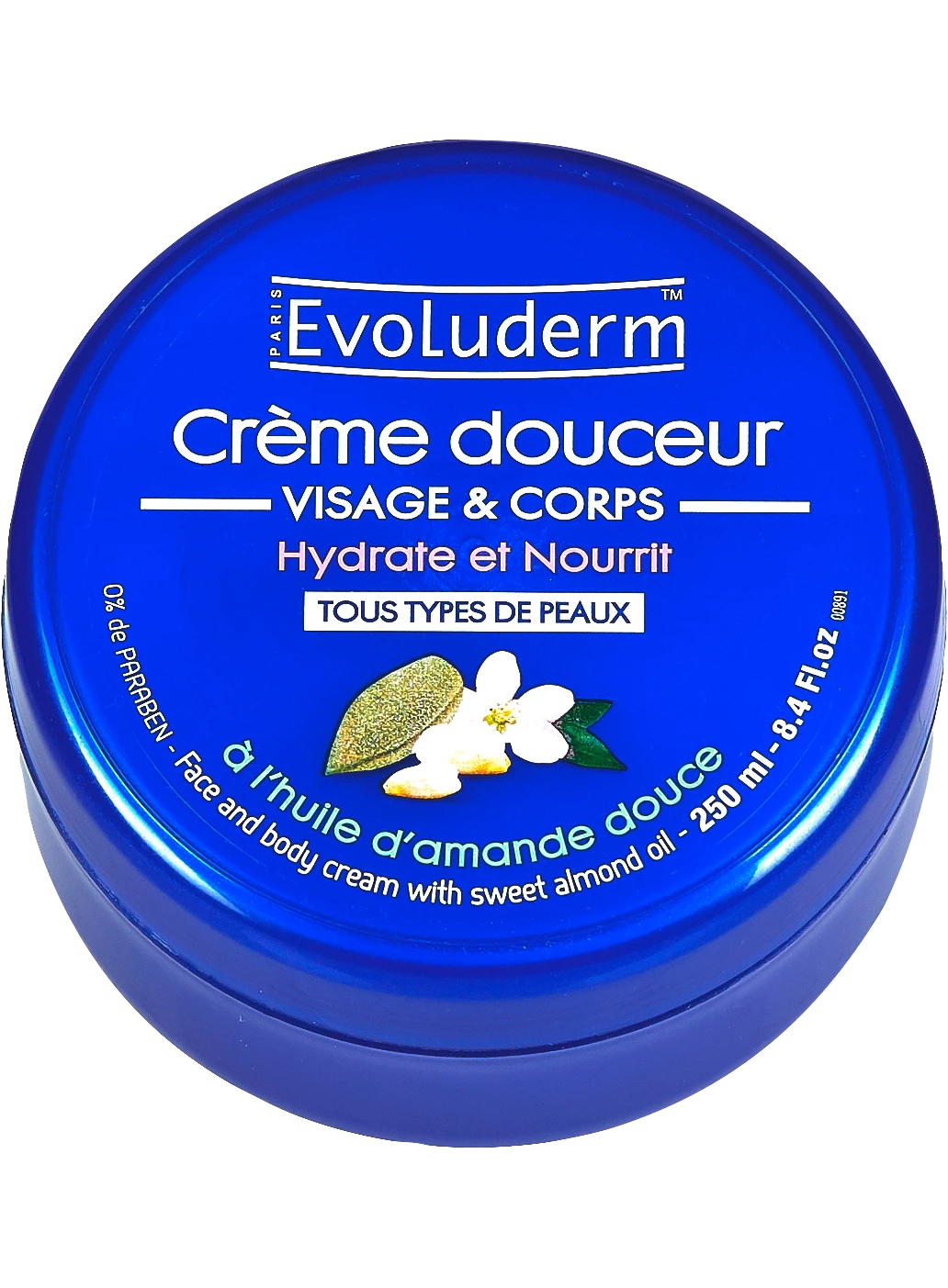 Crème Douceur Visage Et Corps 250ml - Evoluderm