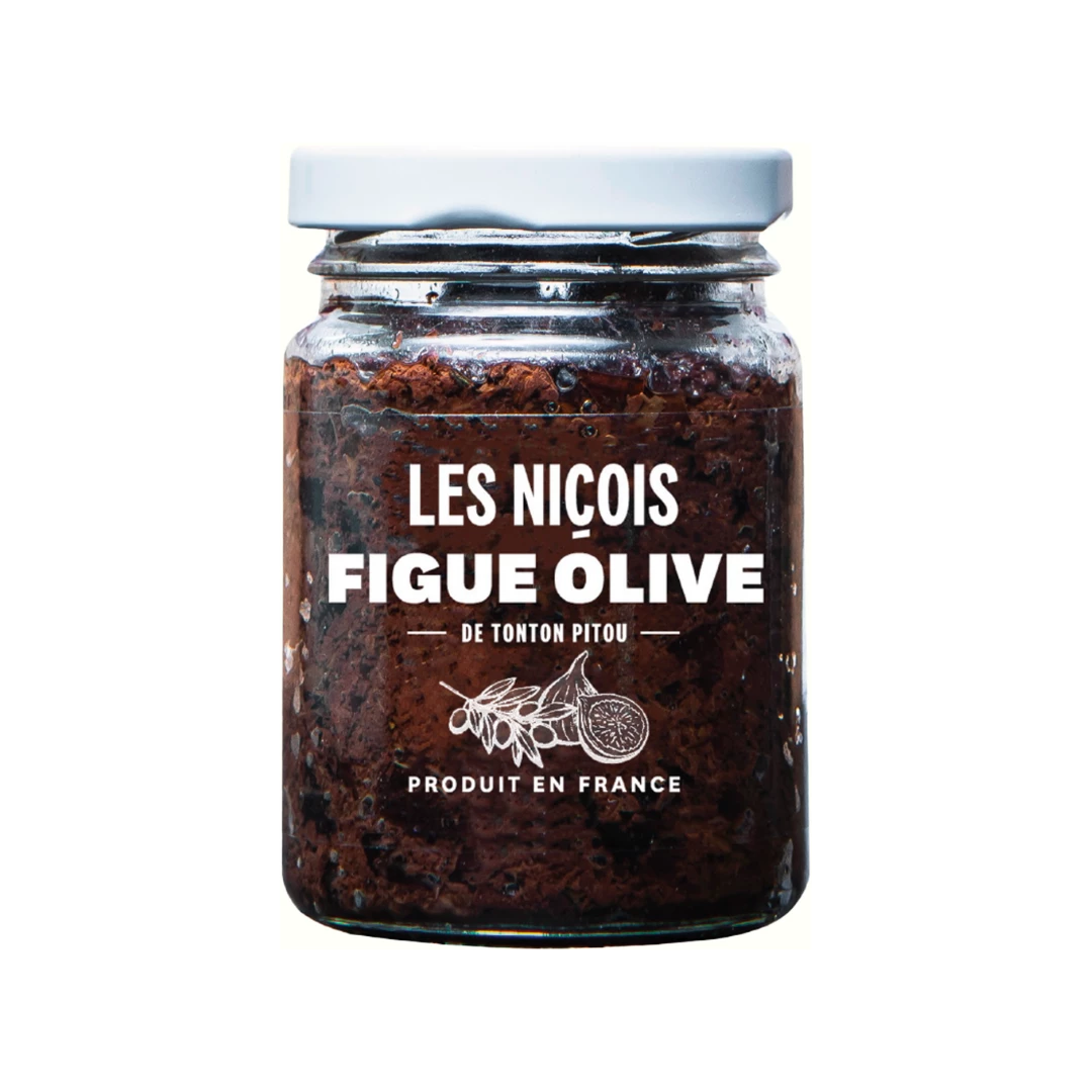 Fig and Olive Compote, 100g - LES NIÇOIS