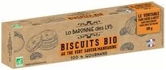 Biscuits Bio au Thé Vert Saveur Mandarine, 130g - LA BARONNIE DES LYS