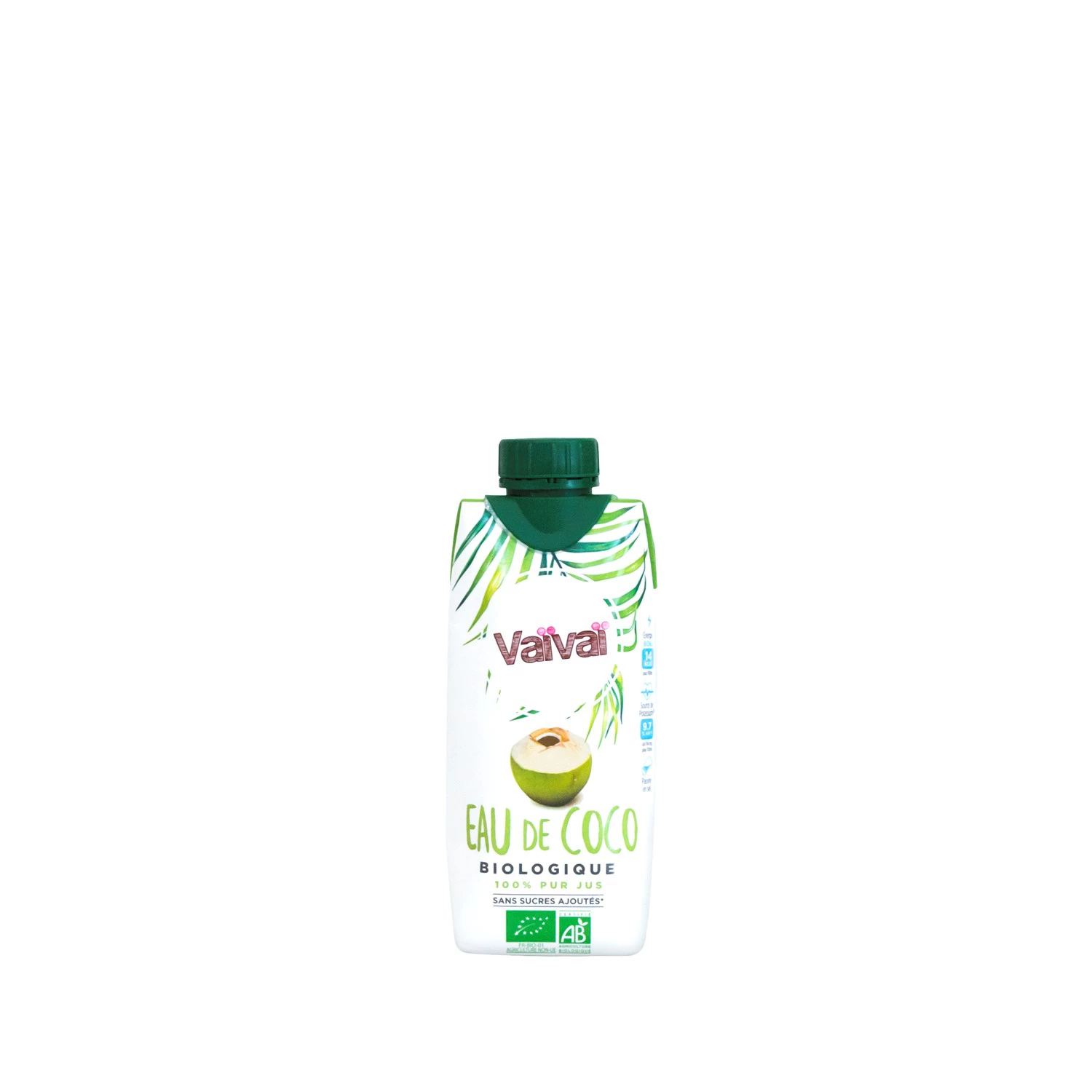 Biologisch Kokoswater 33cl - VAIVAI