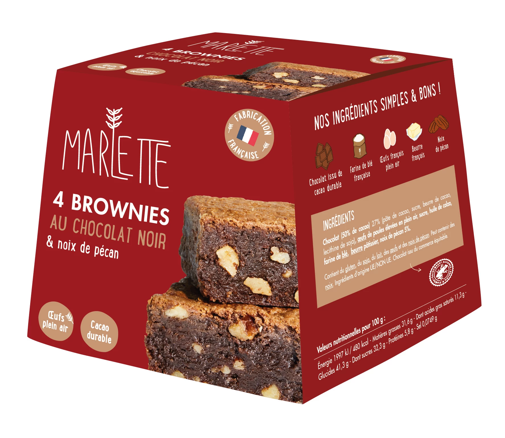 Marlette Brownie 4x45g