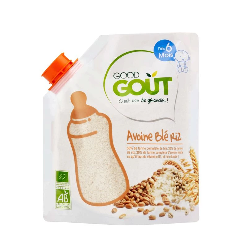 Yến mạch/lúa mì/gạo hữu cơ từ 6 tháng - GOOD GOUT