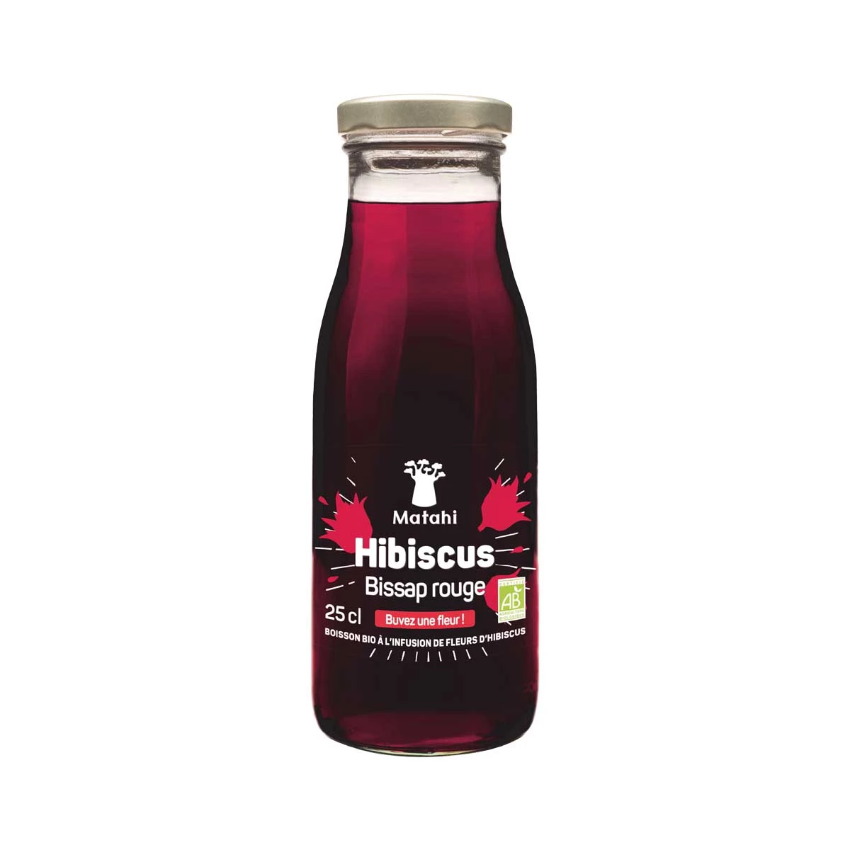 Organic Hibiscus Drink (20x25 Cl) - Matahi